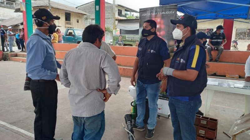 Brigadas del MAG y entidades adscritas recorren zonas afectadas de Chillanes