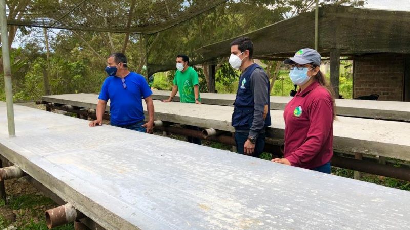 La Prefectura de Zamora Chinchipe firmó convenios para fortalecer las Cuencas Hídricas en parroquias de Palanda y Chinchipe