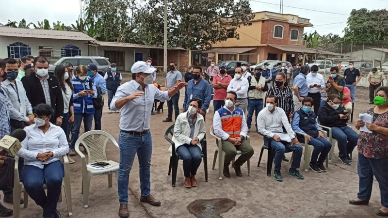 Productores afectados por la caída de ceniza reciben ayuda del Gobierno Nacional