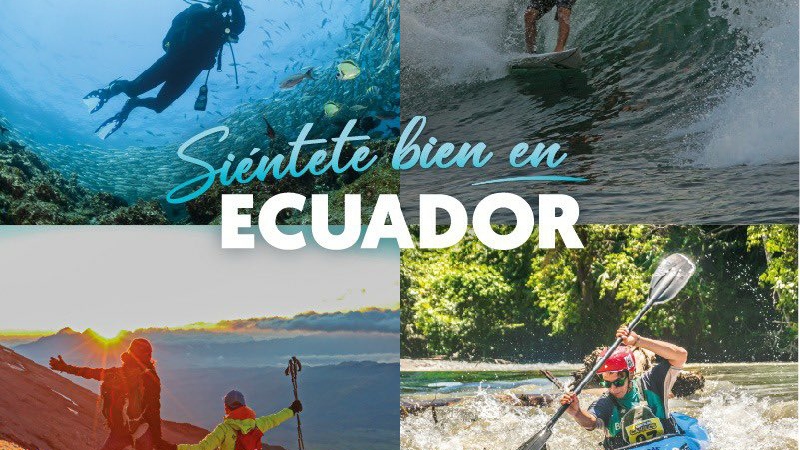 Ecuador presenta su campaña de promoción turística Be Well in Ecuador