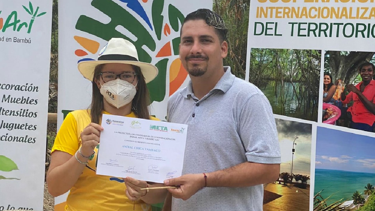 Con éxito finalizó “Curso Taller de Construcción en Caña Guadua y Bambú”