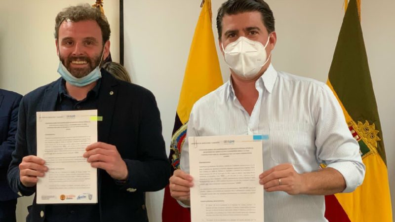 Mediante convenios, MAG impulsa el desarrollo agropecuario del Carchi