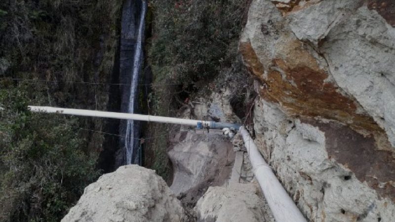 Sistema de riego Cerro Negro esfuerzo de hombres y mujeres que sueñan con regar sus cultivos