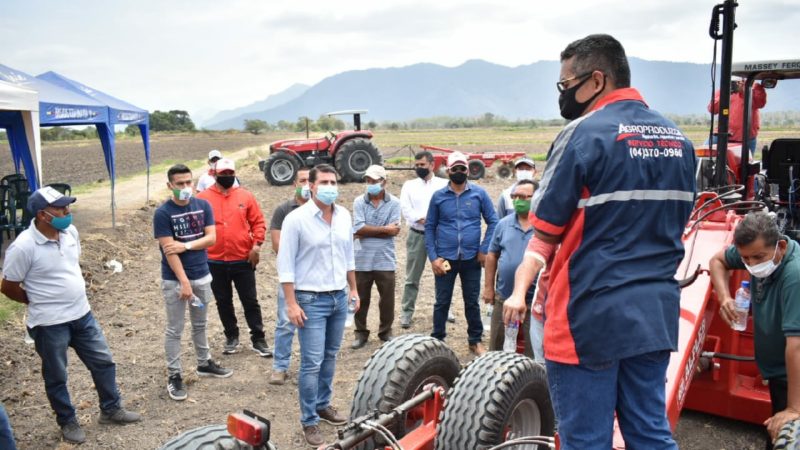 Arroceros pueden acceder a niveladoras láser para preparar los suelos