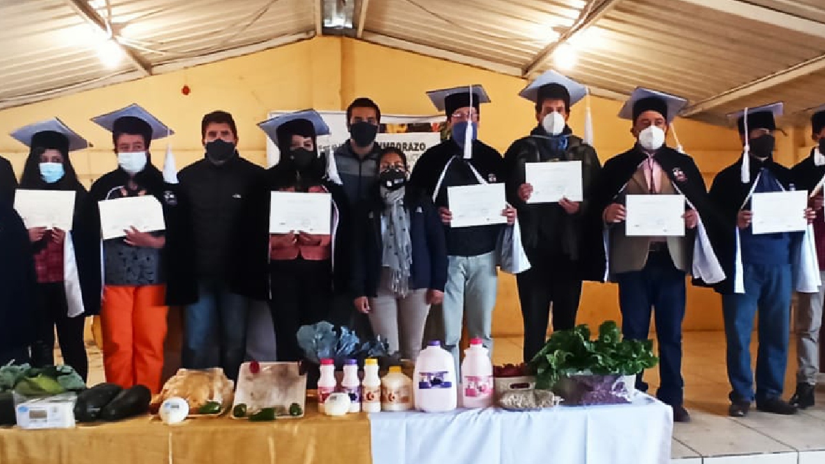 Productores de Pagma- Sibambe culminan capacitación del MAG en Producción sustentable