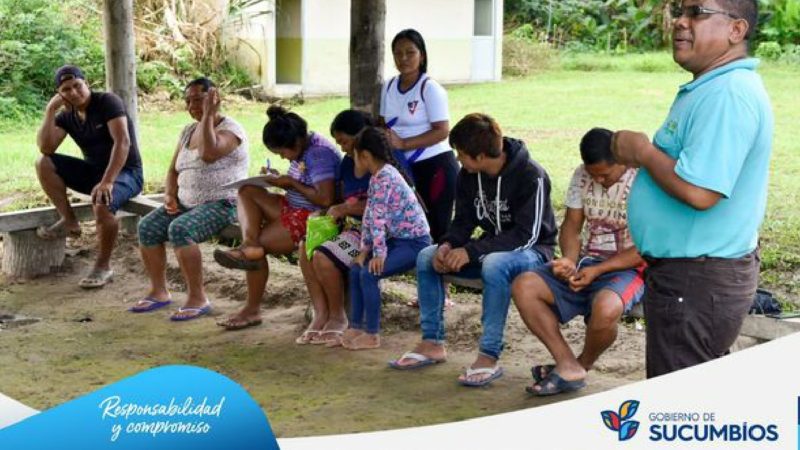 Proyectos productivos para la nacionalidad Cofán