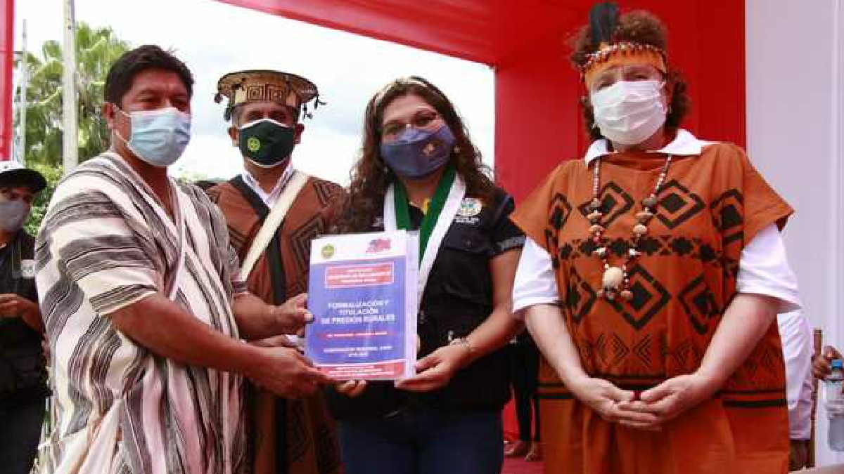 2020: Más de 5,000 agricultores se beneficiaron con títulos de propiedad rural