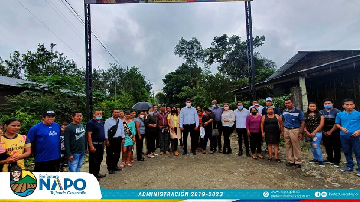 Inauguramos el centro productivo Balzayacu, en PuertoNapo