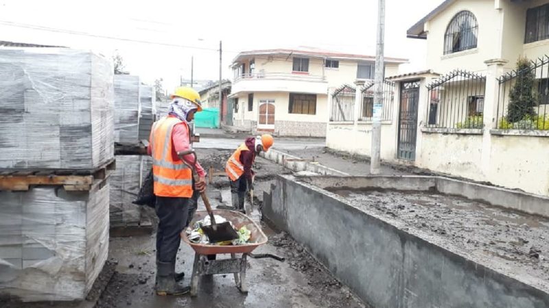 Prefectura  trabaja en la construcción de un nuevo parque en Otavalo