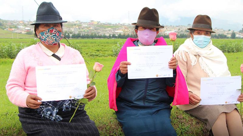 INIAP rinde homenaje a las productoras ecuatorianas