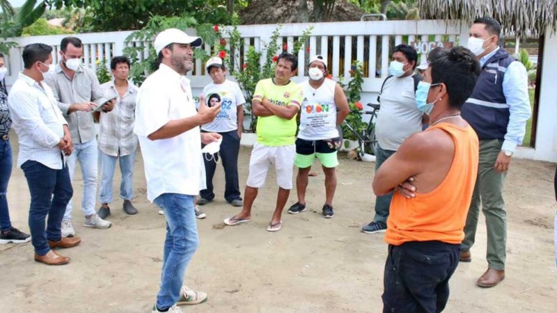 MAQUETA DIGITAL ES PRESENTADA A LOS PESCADORES ARTESANALES DE OLON