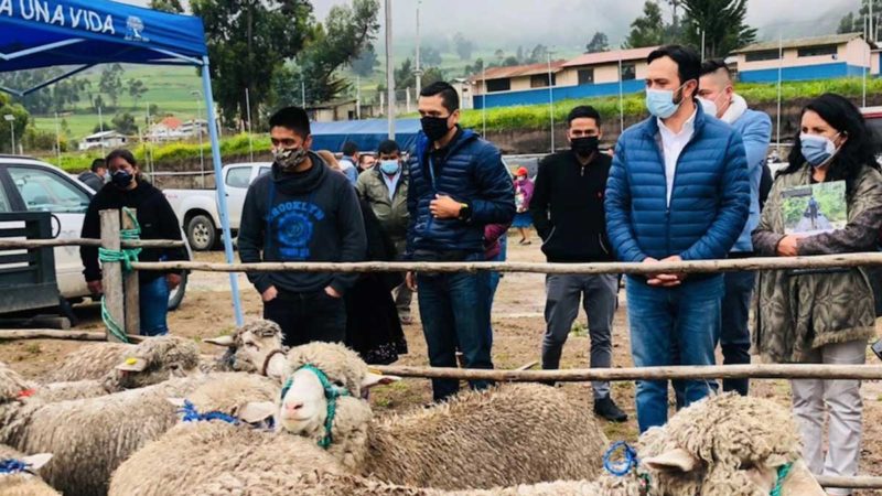 Productores del Cañar reciben escrituras y paquetes tecnológicos pecuarios