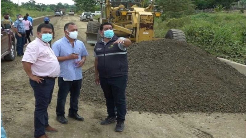 REHABILITACIÓN DE LA VÍA SAN VICENTE DEL JOBO-ARENILLAS SERÍA ENTREGADA EN JULIO