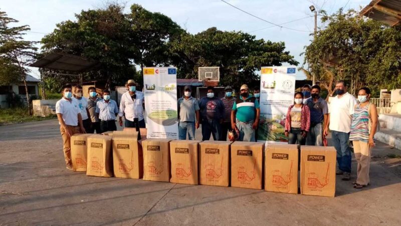 ASOCIACIONES SE BENEFICIAN CON BOMBAS NEBULIZADORAS