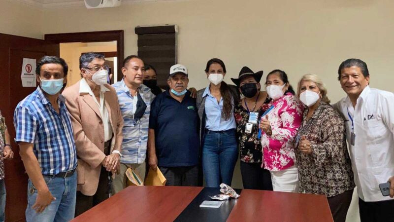 MINISTRA DE AGRICULTURA MANTIENE DIALOGO CON AGLYG Y DIFERENTES ASOCIACIONES