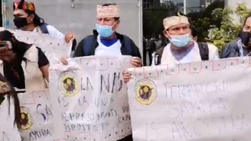 SAPARAS EXIGEN A GOBIERNO REVERTIR ADJUDICACIÓN DE TIERRAS