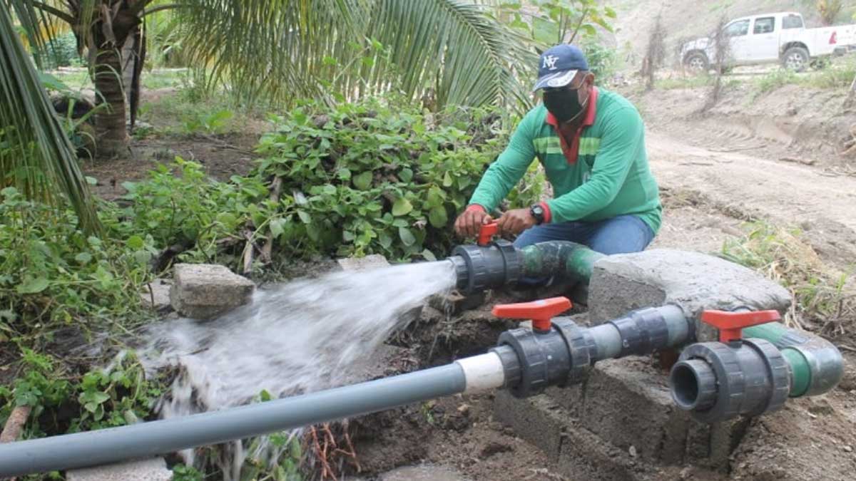 SISTEMA DE RIEGO LOS TINTALES LISTA PARA PRODUCIR 200 HECTÁREAS EN VERANO
