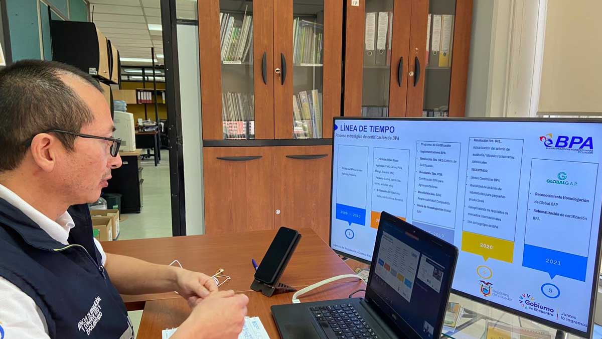 Agrocalidad socializó con productores la guía de BPA para grano beneficiado