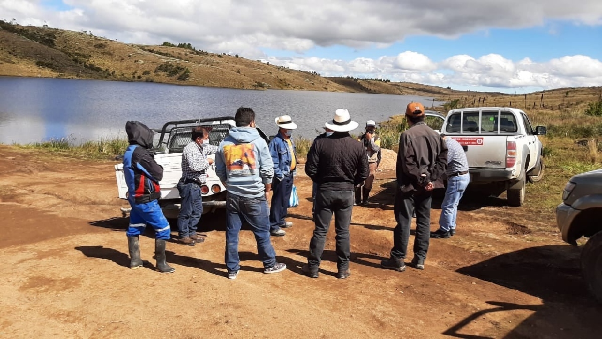 Comunidad de Sigsig se beneficia con proyecto de riego