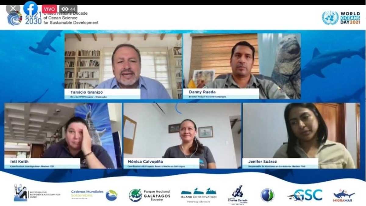 Guardaparques destacan la importancia de la ciencia para los océanos