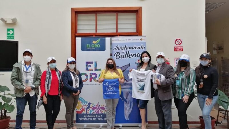 Llega la temporada de avistamiento de ballenas en Jambelí