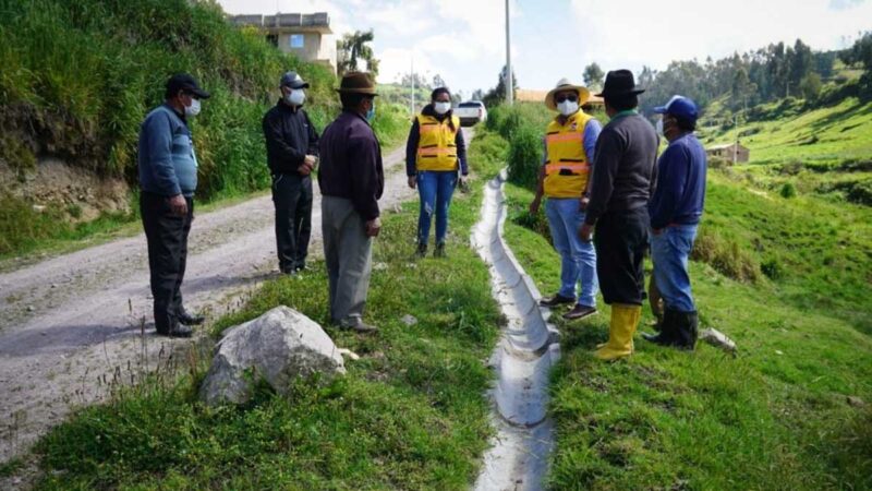Prefectura de Chimborazo realiza trabajos en el sistema de Riego Rio Culluctus Sicalpa – Colta