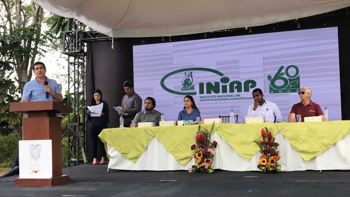 En conmemoración de un nuevo aniversario, INIAP presenta sus tecnologías al sector agropecuario nacional