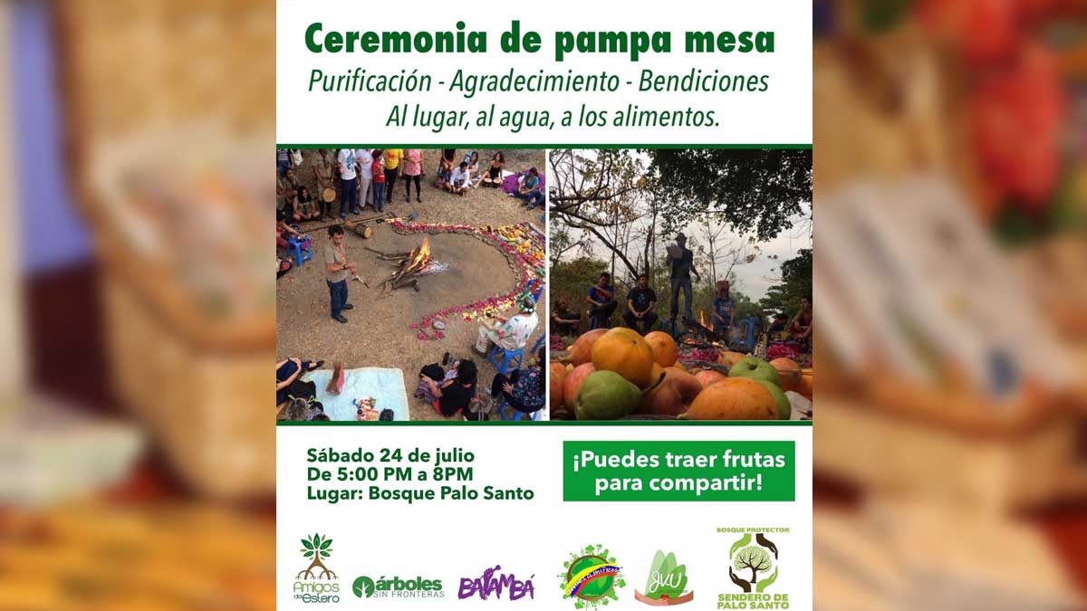 En el bosque Palo Santo se celebrará el solsticio