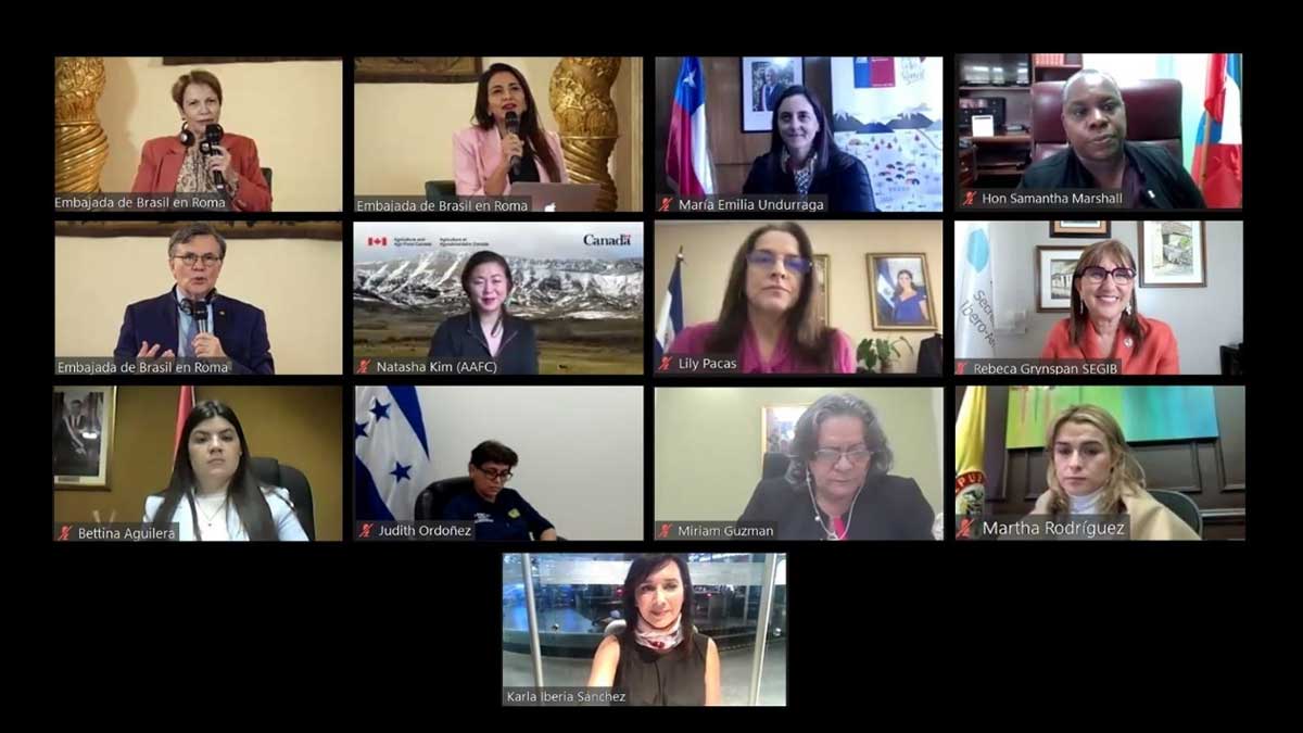 Lanzan el primer foro de ministras y viceministras de agricultura de América