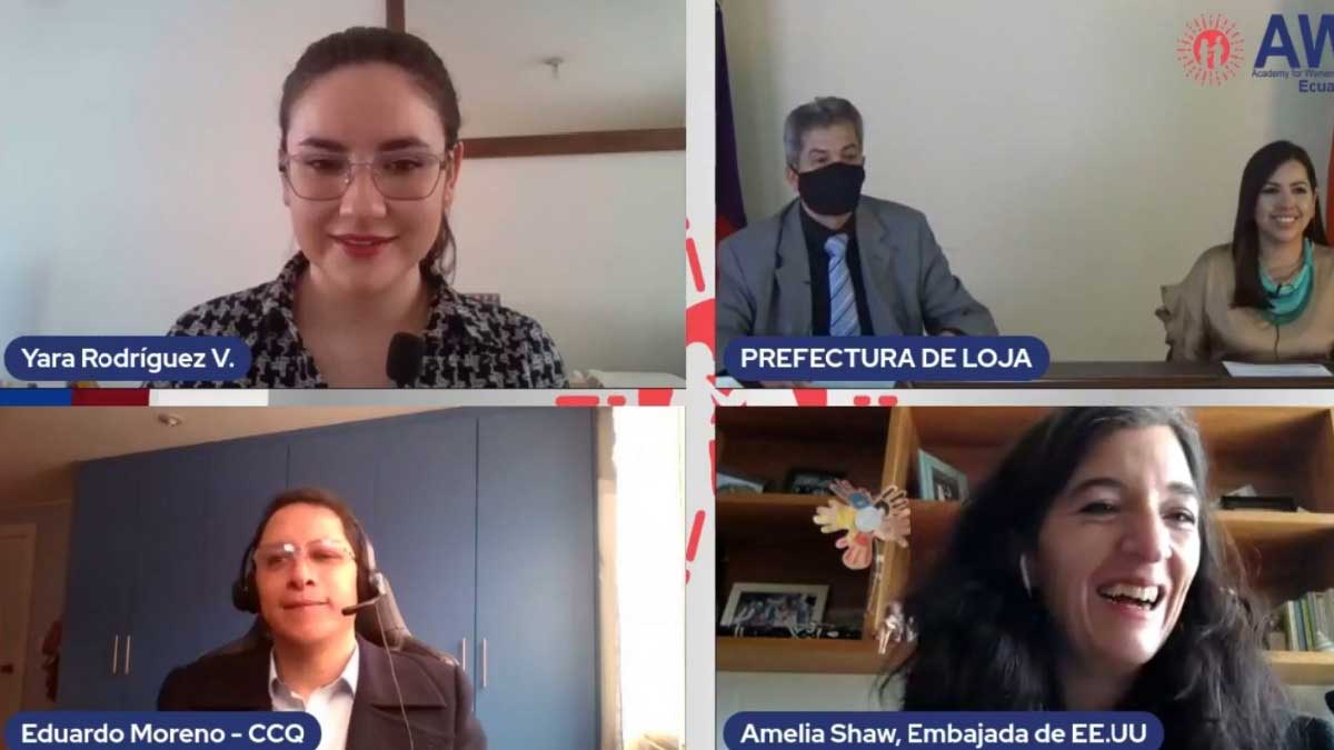 Prefectura invita a formar parte de Academia para Emprendedoras AWE Loja