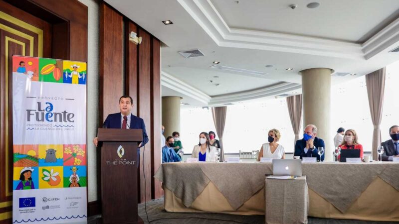 Presentan proyecto “La Fuente” para la conservación de la cuenca del Daule