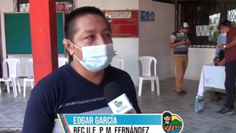 Se reactivan las prácticas agropecuarias para estudiantes de la Unidad Educativa Padre Martín Fernández