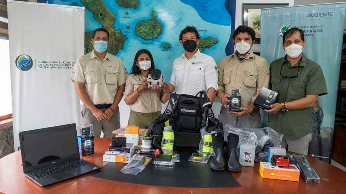 DPNG recibe equipos para monitoreo de algas