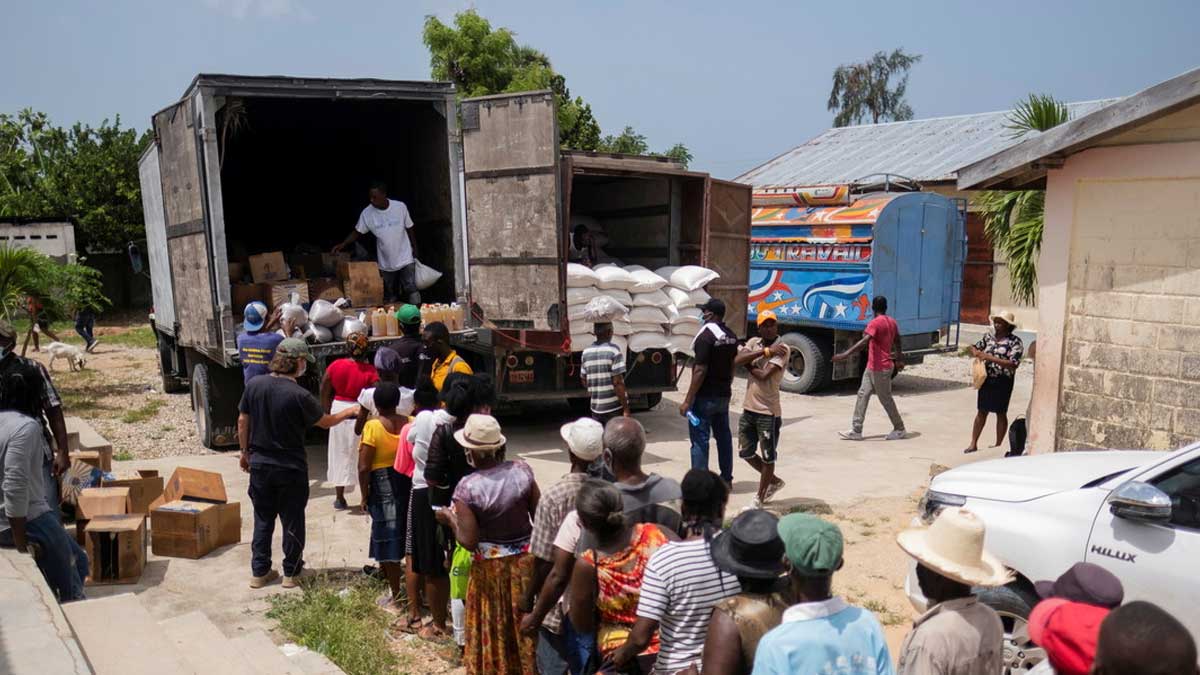 Casi un millón de personas se enfrentan al hambre en zonas de Haití afectadas por el terremoto de 7,2 y la tormenta tropical Grace