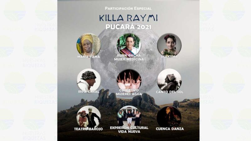 Killa Raymi Pucará 2021 en la comunidad de manzanilla