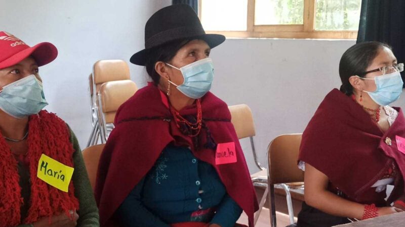 MAG rescata saberes ancestrales de mujeres rurales de Chimborazo