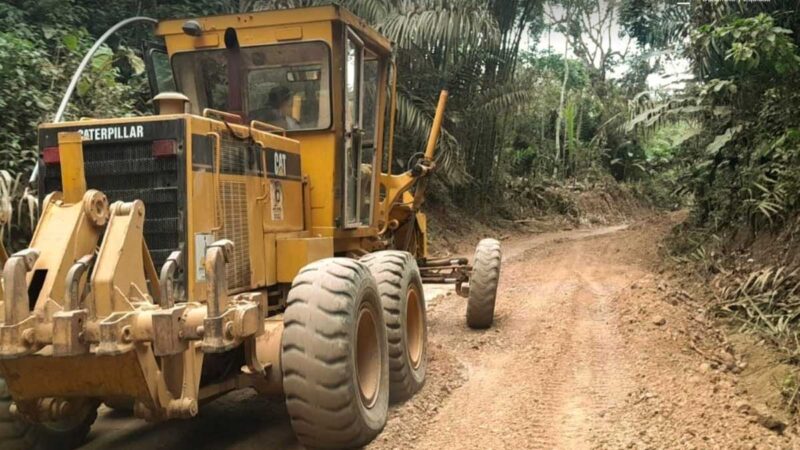 Prefectura conecta a Jipijapa con 24 de Mayo mediante la vía Maldonado