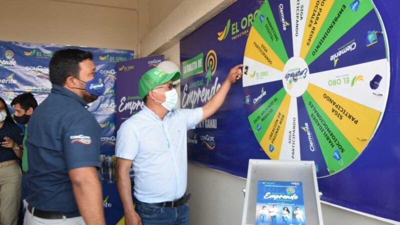 Prefectura inaugura Feria El Oro Emprende 2021