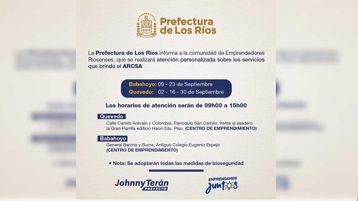 Prefectura trabaja para que emprendimientos tengan éxito