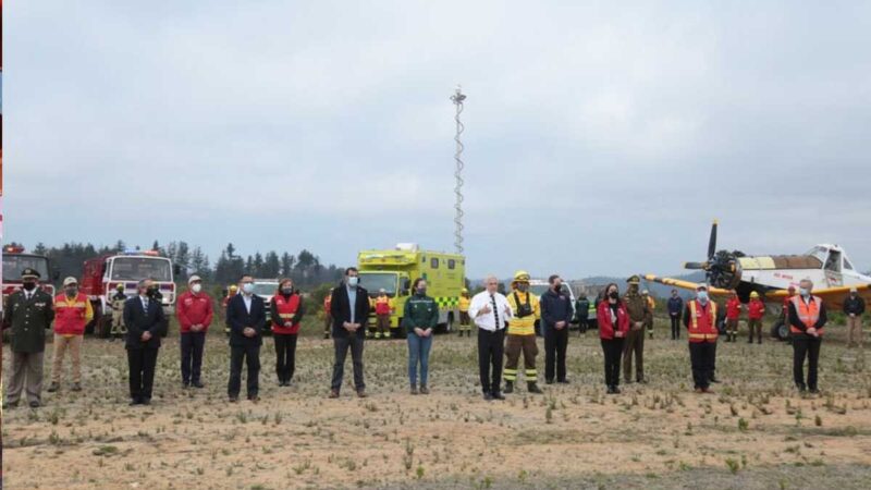 Presidente Piñera y ministra Undurraga presentan Plan Nacional Contra Incendios Forestales
