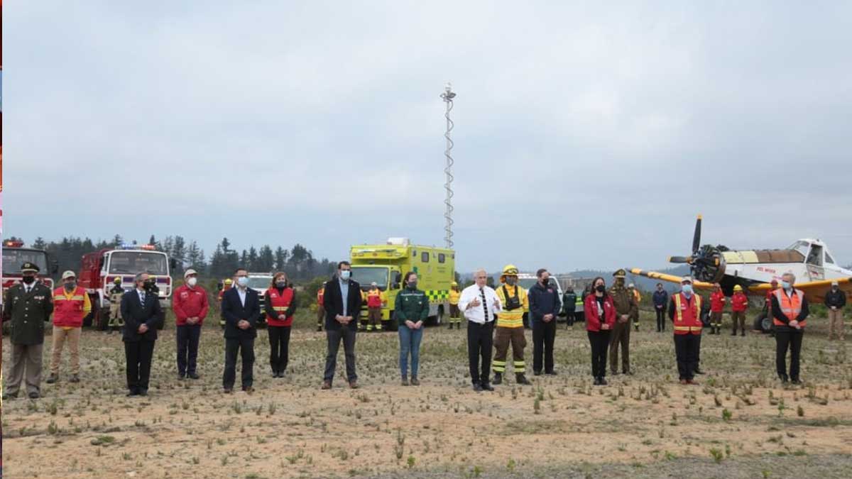 Presidente Piñera y ministra Undurraga presentan Plan Nacional Contra Incendios Forestales
