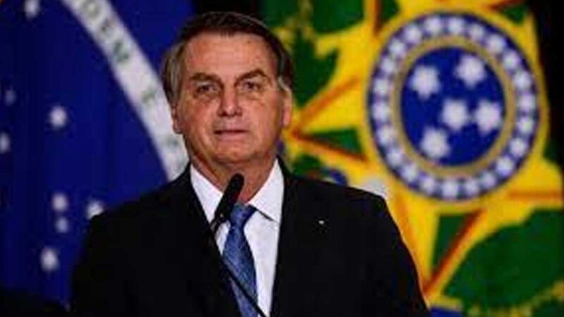 Bolsonaro advierte que Brasil enfrentará escasez de alimentos en el 2022