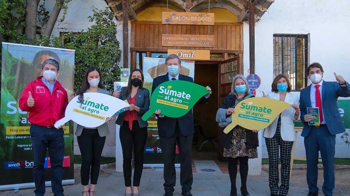 Lanzamiento Feria Laboral “Súmate al Agro” ya registra 23 mil vacantes