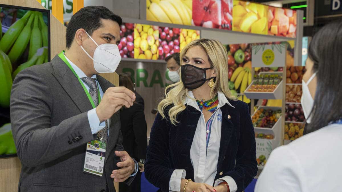 Las riquezas productivas de Guayas se muestran al mundo en la Fruit Attraction de Madrid