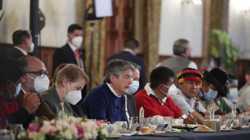 Tras diálogo, Lasso anuncia créditos al 1% de interés desde 2022