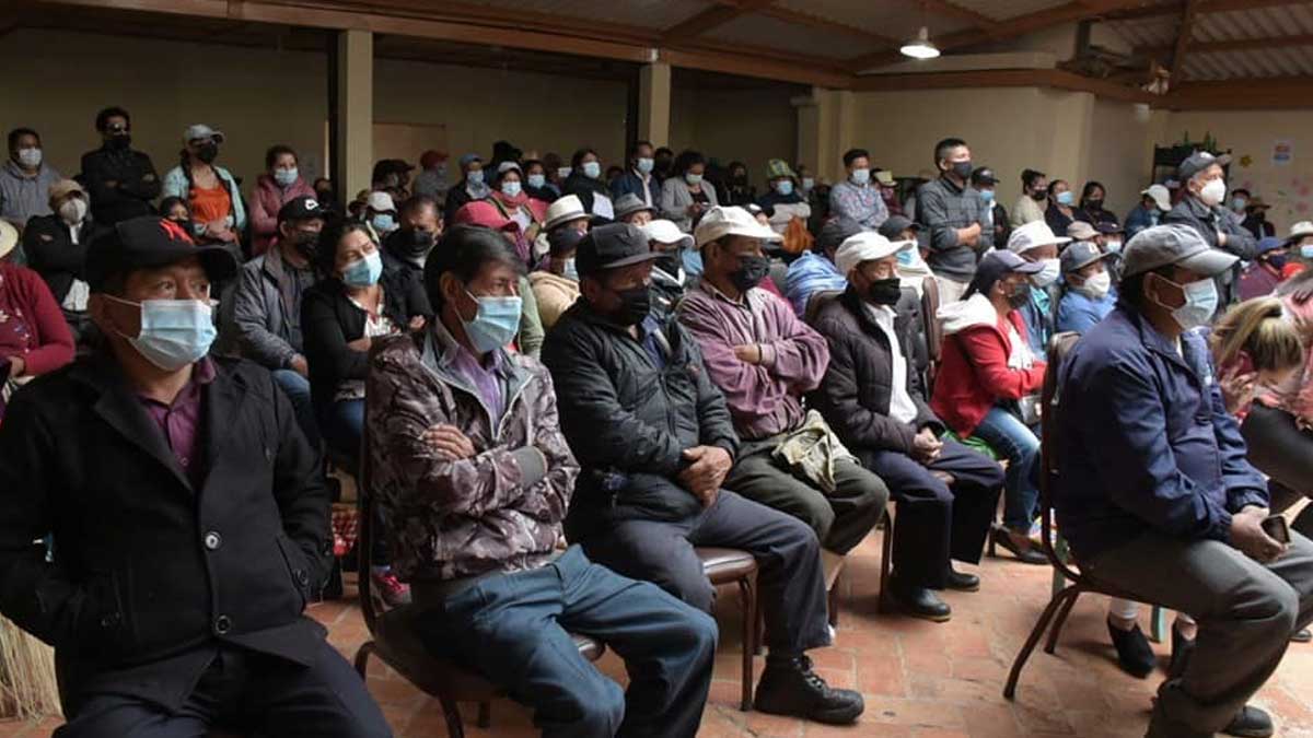5000 habitantes de Gualaceo y Sígsig se beneficiarán con la construcción del sistema de riego Cerro negro – churuco