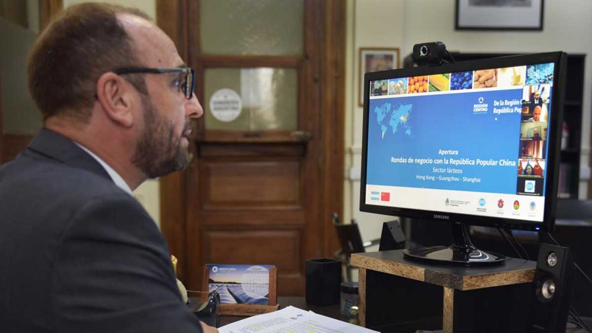 Arturo Videla participó de la Ronda de Negocios con China para el sector lácteo