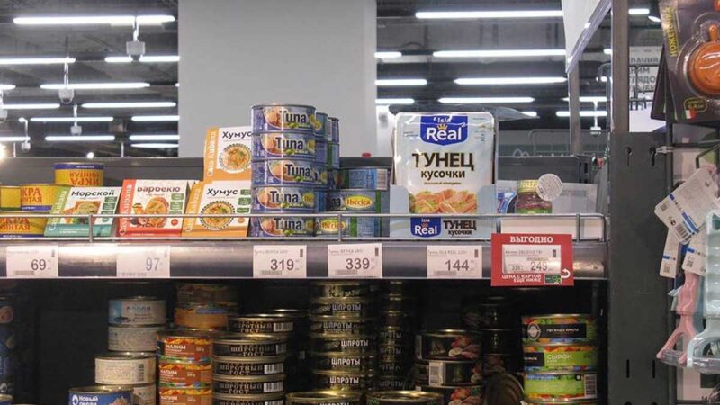 Atún enlatado y en ‘pouch’ de Nirsa llega a las perchas de supermercados de Moscú
