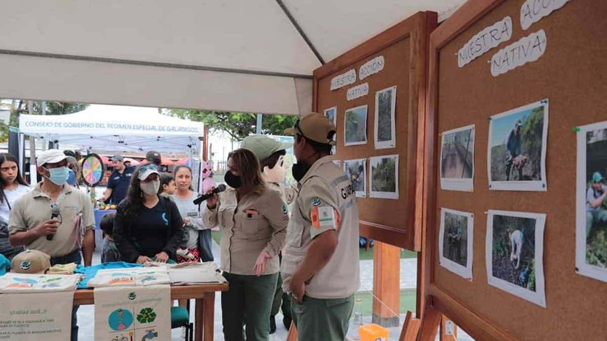 Guardaparques participaron en la feria “Nuestra Acción Nativa” en Isabela