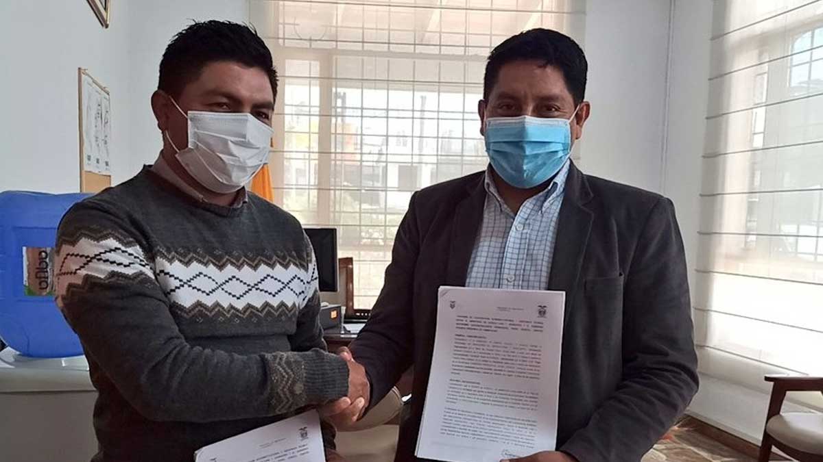 MAG firma convenio para fortalecimiento productivo de productores de la parroquia Gonzol